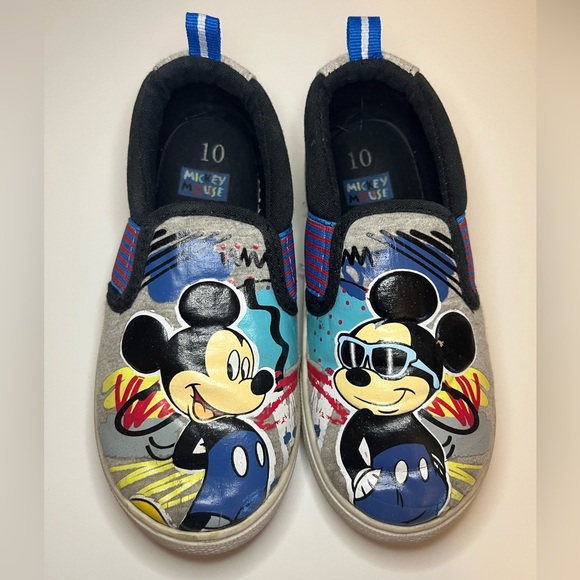 Disney Mickey Mouse Toddler Boys' Slip-on Sneaker - Picture 1 of 16